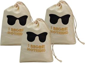 img 2 attached to 🎁 Sanrich 10pcs Wedding Favor Bags - Drawstring Bachelorette Party Hangover Recovery Kits