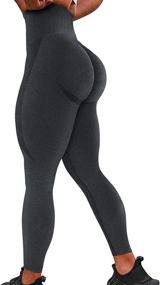 img 4 attached to 🍑 OUDOTA Tiktok Butt Leggings - Scrunch Butt, High Waisted, Seamless, Butt Lifting Yoga Pants for Women