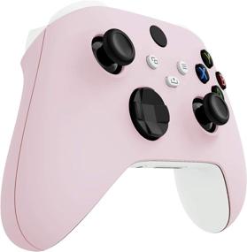 img 1 attached to 🌸 Enhance Your Xbox Gaming Experience with eXtremeRate Soft Touch Cherry Blossoms Pink Controller Shell and Faceplate for Xbox Series X/S - Controller NOT Included