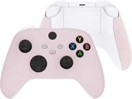 🌸 enhance your xbox gaming experience with extremerate soft touch cherry blossoms pink controller shell and faceplate for xbox series x/s - controller not included logo