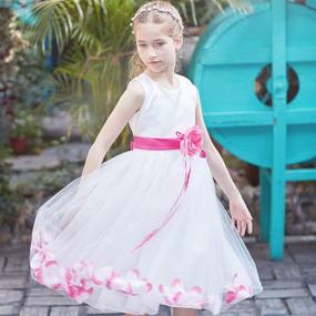 img 1 attached to 🌸 Stylish NNJXD Flower Dress for 6-24 Months: Perfect for Infant Baby Girls