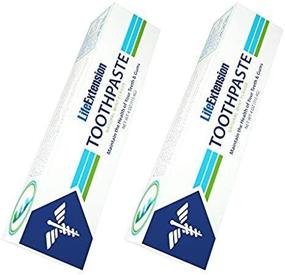 img 4 attached to Life Extension Toothpaste - Natural Mint 🦷 Flavor, 4 oz (113.4 g) (Pack of 2)