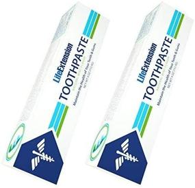 img 2 attached to Life Extension Toothpaste - Natural Mint 🦷 Flavor, 4 oz (113.4 g) (Pack of 2)