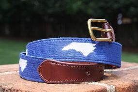 img 2 attached to North Carolina Needlepoint Belt State Men's Accessories