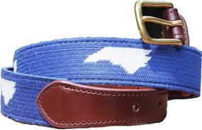 img 3 attached to North Carolina Needlepoint Belt State Men's Accessories