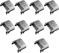 10 pack hdmi port socket interface connector replacement for sony playstation 4 ps4 - not compatible with ps4 slim/pro logo