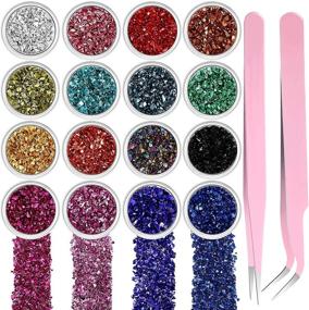 img 4 attached to 🌟 Irregular Metallic Sprinkles Tweezers for Scrapbooking & Stamping: Enhance Your Decoration!