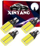 🔋 upgrade your lights with xinyang's newest 4pcs t15 912 w16w 921 led reverse lights bulbs - super bright 6500k white led bulbs for back up reverse lights, truck cargo lights, 3rd brake light logo