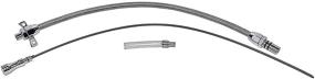 img 4 attached to 🔩 A-Team Performance Flexible Billet Aluminum 4L60E Transmission Dipstick for Chevy Chevrolet GM – Firewall Mount with Filler Tube (29-3/8 Inch Included)