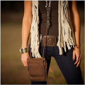 img 1 attached to STS Ranchwear Womens Baroness Crossbody