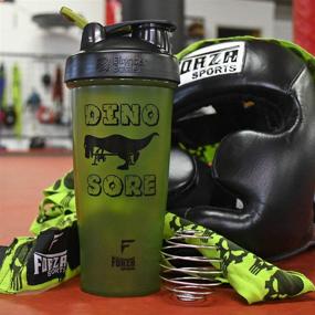 img 2 attached to 🦖 Blender Bottle x Forza Sports Classic 28 oz. Shaker - Dino Sore - Green: Powerful Mixing and Stylish Design!