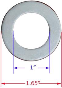 img 1 attached to Trailer Washers Cotter Spindle Strength