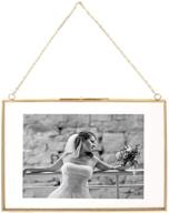 🖼️ cq acrylic 11x14 copper picture frame - stylish wall mount photo frame for 8x10 or 11x14 pictures, gold finish - high definition glass display - pack of 1 логотип