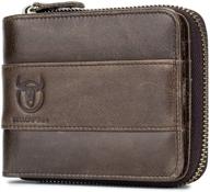 premium quality bull captain genuine leather qb 025 men's accessories: a perfect blend of style and durability logo