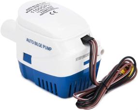 img 2 attached to Don't Miss Out on the Efficient Don'tmiss Automatic Submersible Small Boat Bilge Pump 12v 1100gph with Float Switch for Boat (Outlet Diameter: 1 1/8'') - Includes Three Wires!