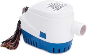 img 3 attached to Don't Miss Out on the Efficient Don'tmiss Automatic Submersible Small Boat Bilge Pump 12v 1100gph with Float Switch for Boat (Outlet Diameter: 1 1/8'') - Includes Three Wires!