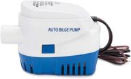 don't miss out on the efficient don'tmiss automatic submersible small boat bilge pump 12v 1100gph with float switch for boat (outlet diameter: 1 1/8'') - includes three wires! логотип