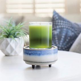 img 2 attached to 🕯️ CANDLE WARMERS ETC Horizon: 2-in-1 Candle and Fragrance Warmer to Freshen Room with Scented Candles or Wax Melts