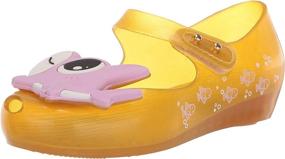 img 1 attached to Adorable mini melissa Unisex-Child Mini Ultragirl + Disney Mary Jane Flat: Perfect for Little Fashionistas!