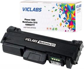 img 4 attached to 🖨️ VicLabs Compatible X3260 3215 3260 Toner Cartridge - High Yield, 3,000 Pages Replacement for WorkCentre 3215 & Phaser 3260 Printers