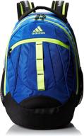 🎒 adidas hickory backpack yellow 11 inch: durable and stylish storage solution logo