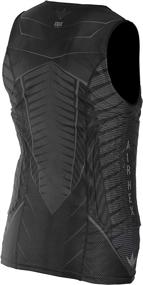 img 1 attached to 🔥 Bunkerkings Fly Compression Sleeveless Top/Chest Protector - Black: Lightweight & Effective