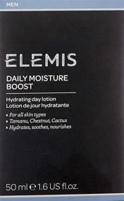 img 3 attached to 🧴 ELEMIS Men's Daily Moisture Boost - Lightweight Post-Shave Day Lotion for Refreshed, Hydrated, and Soothed Skin - Nourishes and Calms, 50 mL