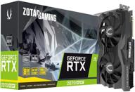 zotac gaming geforce rtx 2070 super mini 8gb gddr6: compact, high-performance graphics card with ice storm 2.0 technology (zt-t20710e-10m) logo