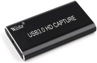 wiistar 1080p hdmi game capture card - hdmi to usb 3.0 type c live video capture, game capture recording, hdmi to usb 3.0 adapter grabber for windows, mac os, and linux logo