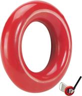 🏌️ enhance golf swing with jp lann red weighted swing ring - perfect for practice and training logo