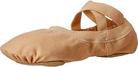 img 4 attached to 🩰 Women's Pro Elastic Ballet Flats - Light Sand, Size 4.5 by Bloch