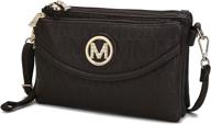 👜 women's mkf crossbody bag with multiple compartments - handbags & wallets for shoulder bags logo