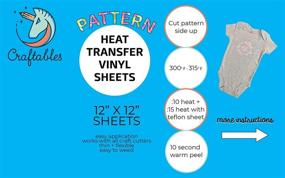img 2 attached to 🌈 Tie Dye Pattern HTV Heat Transfer Craft Vinyl: Ideal for T Shirts, Fabric, Cricut, Silhouette, Cameo, Decals, Signs, Stickers - Craftables
