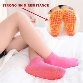 img 3 attached to 🩴 Comfortable Elderly Slipper for Hospital and Indoor Use: Pilates Inspired Girls' Clothing