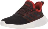 👟 adidas racer reborn sneaker black boys' shoes: a sporty & stylish choice for young feet logo