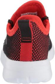 img 2 attached to Кроссовки для мальчиков черного цвета Adidas Racer Reborn: спортивный и стильный выбор для юных ног.