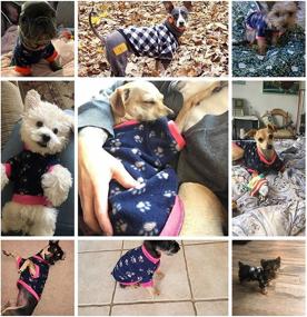 img 3 attached to 🐶 Idepet Dog Sweaters: Warm and Stylish Sweatshirts for Small Dogs - Perfect for Winter