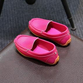 img 2 attached to YWPENGCAI Children Loafers Sneakers Moccasins Boys' Shoes : Loafers