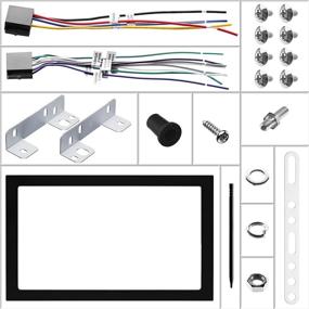 img 2 attached to 🚗 Sound Storm DD661B Автомобильный DVD-плеер - двойной DIN, блютуз аудио и звонки, 6,2-дюймовый сенсорный ЖК-монитор, плеер MP3, CD, DVD, WMA, USB, SD, вспомогательный вход, AM/FM радиоприемник