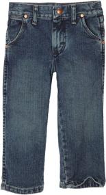 img 3 attached to 🤠 Cowboy Relaxed Prewashed Regular Boys' Jeans by Wrangler