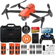 🚁 autel robotics evo 2 drone: 8k hdr video rugged bundle with $498 value accessories kit (2021 newest ver.) - unleash ultimate aerial cinematic experience! logo