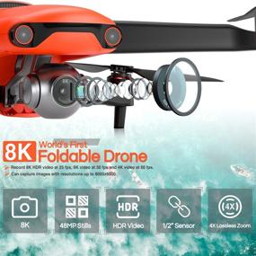 img 2 attached to 🚁 Autel Robotics EVO 2 Drone: 8K HDR Video Rugged Bundle with $498 Value Accessories Kit (2021 Newest Ver.) - Unleash Ultimate Aerial Cinematic Experience!