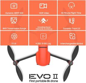 img 3 attached to 🚁 Autel Robotics EVO 2 Drone: 8K HDR Video Rugged Bundle with $498 Value Accessories Kit (2021 Newest Ver.) - Unleash Ultimate Aerial Cinematic Experience!