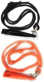 img 4 attached to 🐶 Enhance Recall Training with Benbulben Twin Pack of Professional High Pitch Plastic Dog Whistles - includes Rope Lanyards & Keyrings!