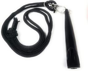 img 1 attached to 🐶 Enhance Recall Training with Benbulben Twin Pack of Professional High Pitch Plastic Dog Whistles - includes Rope Lanyards & Keyrings!