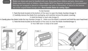 img 1 attached to Adjustable Butterfly Double Safety Razor