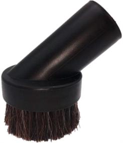 img 4 attached to High-Quality Soft Horsehair Bristle Replacement Dusting Brush for 1.25'' Round Attachment Vacuum Cleaners by Accessory USA