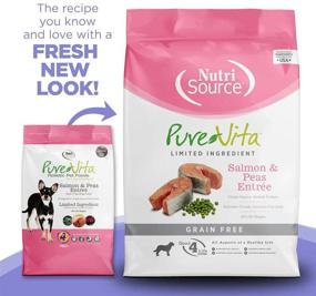 img 1 attached to 🐶 Premium Grain-Free Dog Food: PureVita Salmon and Peas, 5Lbs - Nutritious & Delicious