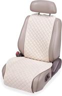 ivicy car seat cover & protector - gender-neutral 🚗 universal fit for cars, trucks, suvs, vans - single piece logo