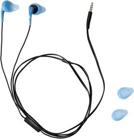 img 1 attached to JVC HAEN10-A-K Gumy Sport Earbuds (Blue) - Enhanced Sound and Comfort During Sports Activities (HAENR15AM)